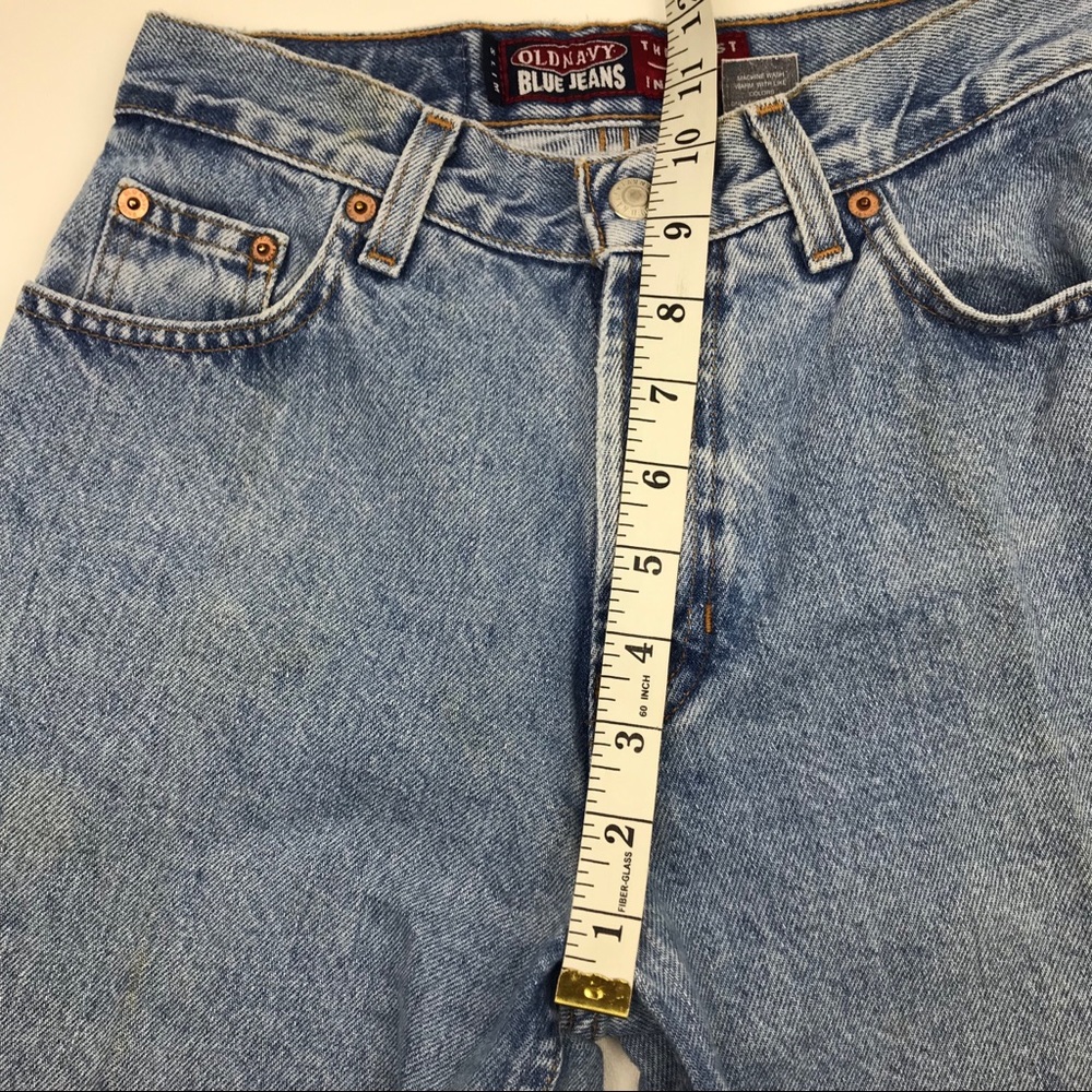 Vintage Old Navy High Waist wedgie fit Jeans Sz 24 - Picture 3 of 8